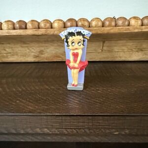 Vintage Betty Boop PVC Figurine Red Dress 3 Collectible Figurine